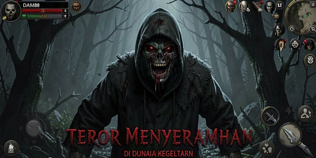 Gameplay menakutkan yang menggugah adrenalin di DAM88.