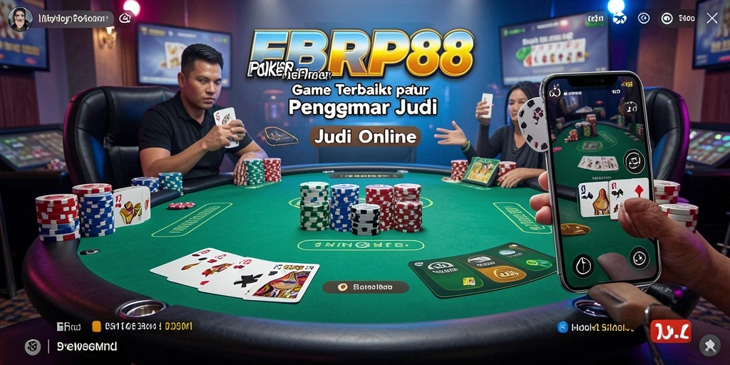 Screenshot FBRP88 menampilkan gameplay poker yang seru dan interaktif.