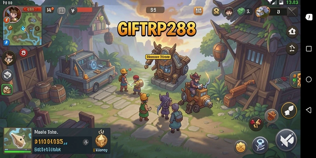 Screenshot gameplay GIFTRP288 dengan tampilan simulasi yang menarik.