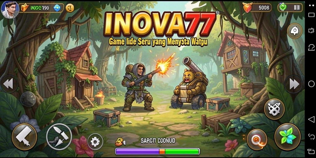 Gambaran gameplay INOVA77 yang mengasyikkan dan santai.