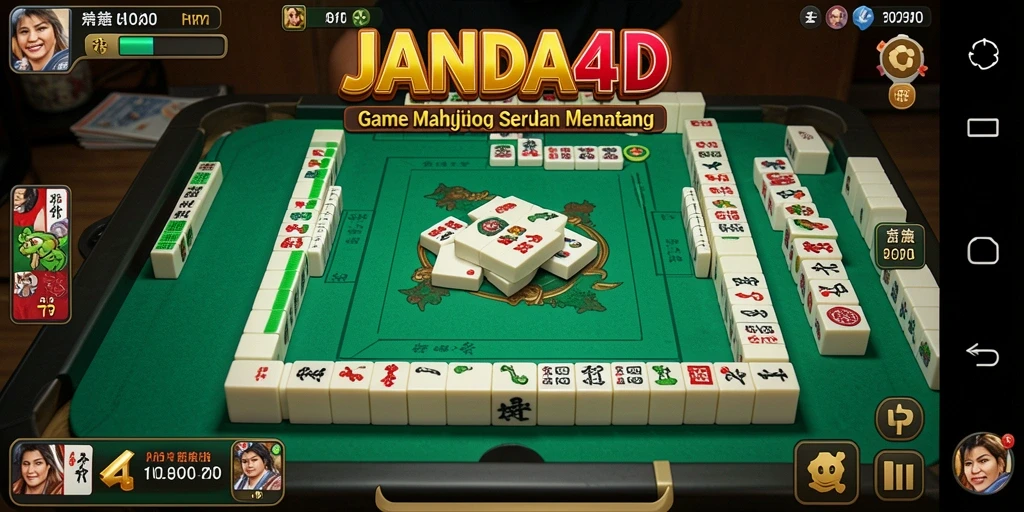 Tampilan gameplay seru dari JANDA4D dengan grafis menarik.