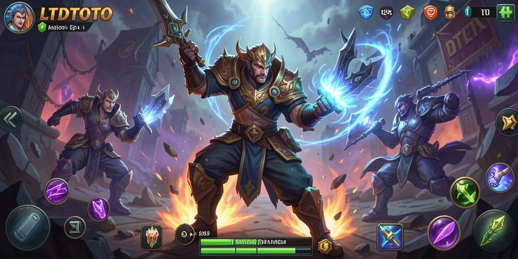 Tampilan gameplay LTDTOTO yang penuh aksi dan seru.