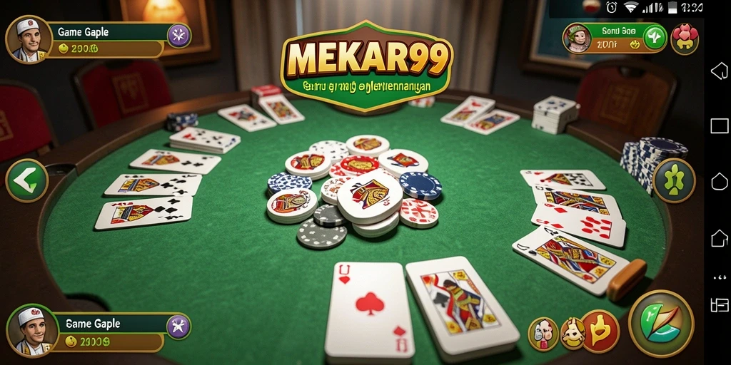 Tampilan gameplay seru dan menarik dari MEKAR99.