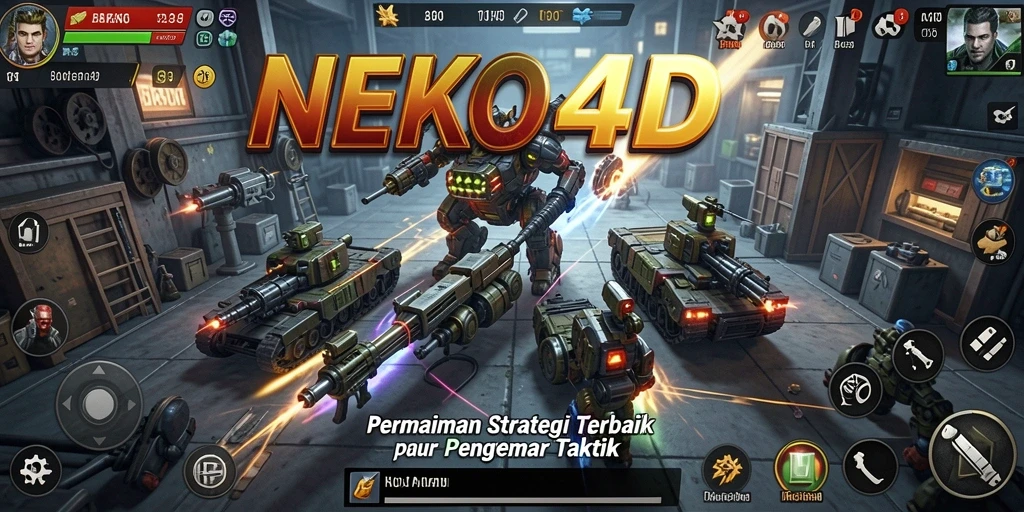 Tangkapan layar NEKO4D menampilkan strategi dan taktik yang mendebarkan.