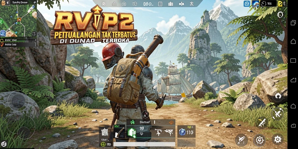 Gameplay seru di dunia terbuka penuh petualangan.