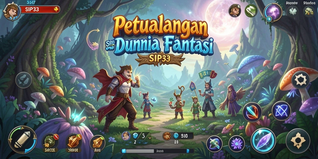 Gameplay SIP33 menampilkan petualangan mendebarkan di dunia imajinatif.